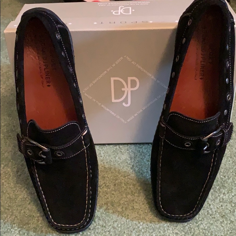 Donald J. Pliner Black Loafers